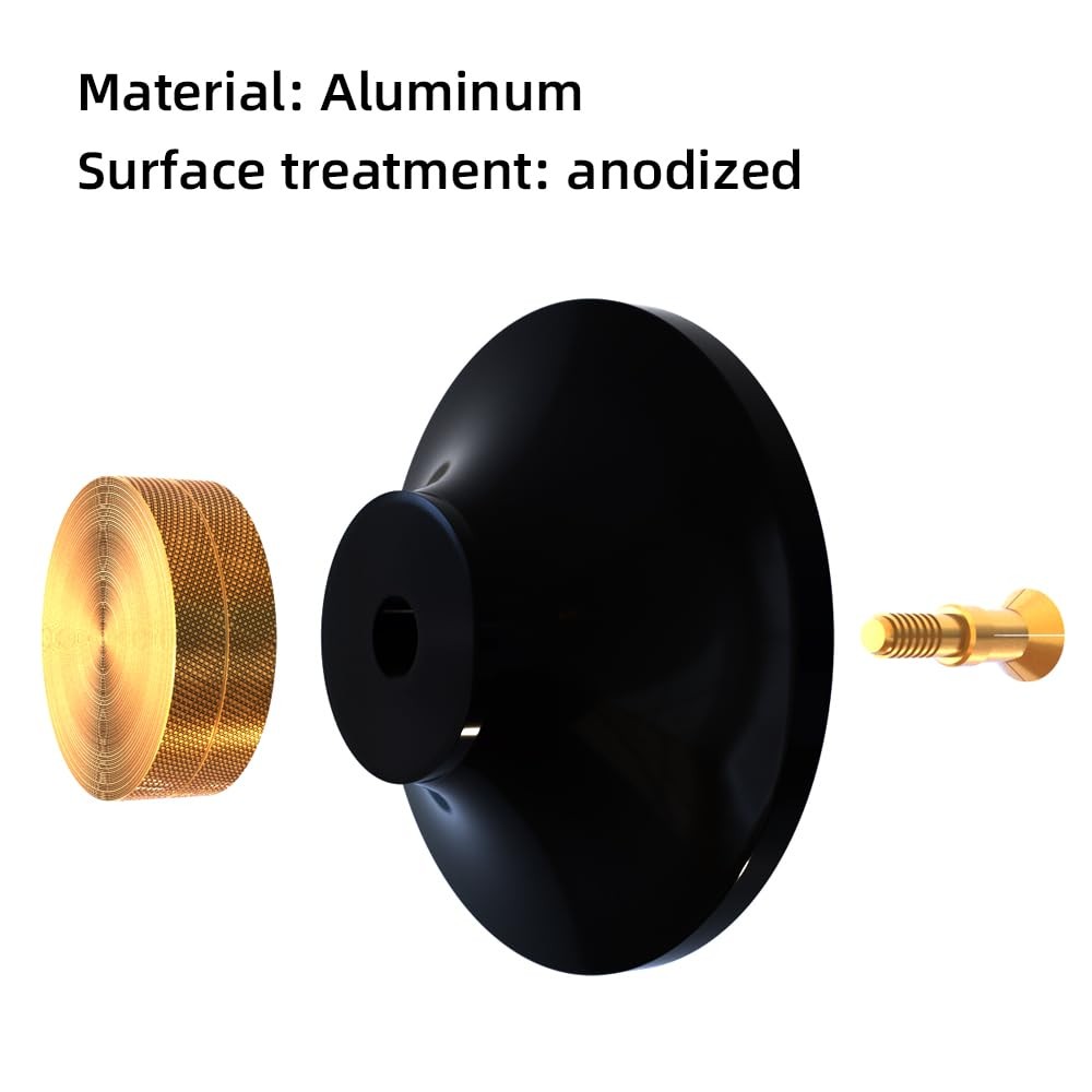 Record Clamp Stabilizer for Turntable - Vinyl Disc Vibration Reduction