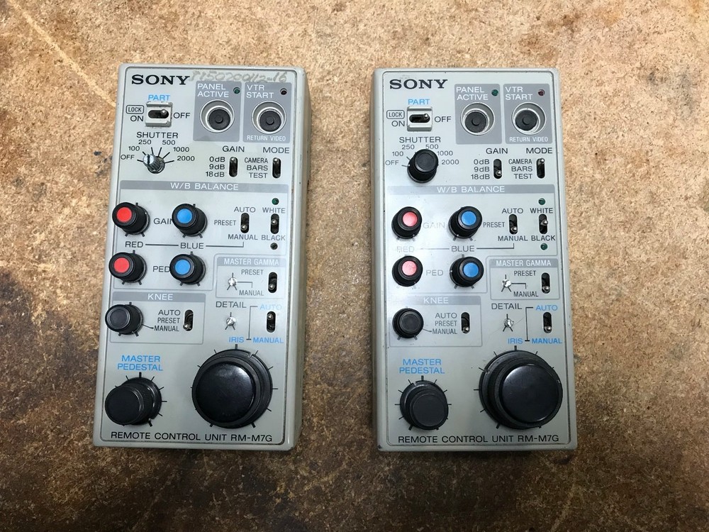 Sony RM-M7G Remote Control Unit Paintbox