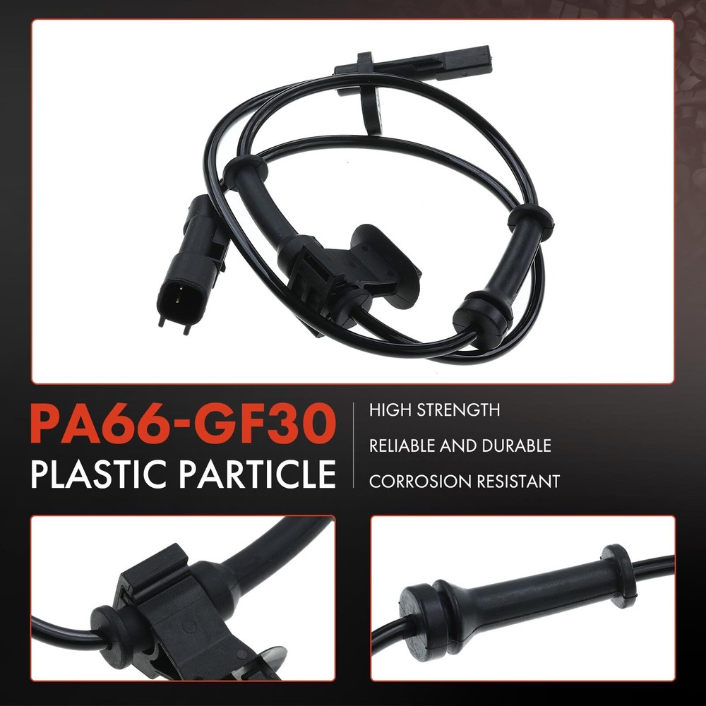 2x Front Left & Right Side ABS Wheel Speed Sensor for Chevrolet Camaro 2010-2015