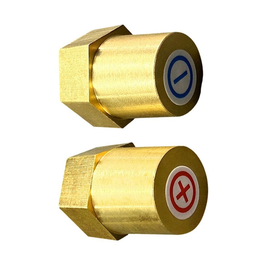 Brass Automotive Battery Reducer Terminals 2PCS Wide Application Range