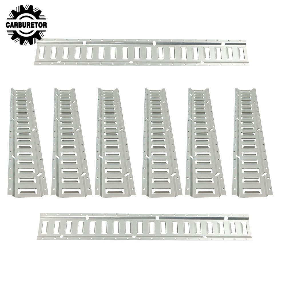 24 Pcs 3 Ft Silver E Track Rails Complete Kit With Mounting Hardware For Trucks