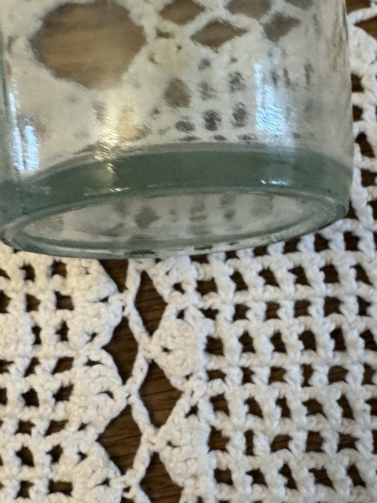 Moulded Glass Bottle 7" Recycled