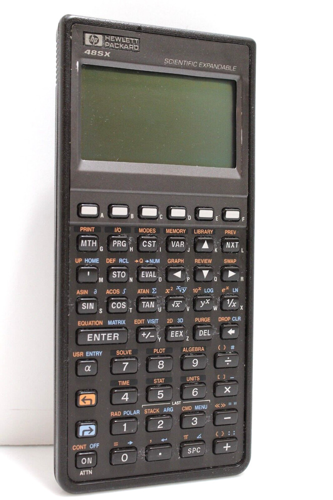 Hewlett Packard 48SX Scientific Expandable - Not Working