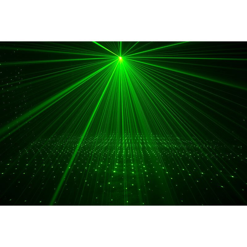 Eliminator Lighting Micro Galaxian Three Laser- Green & Red with remote