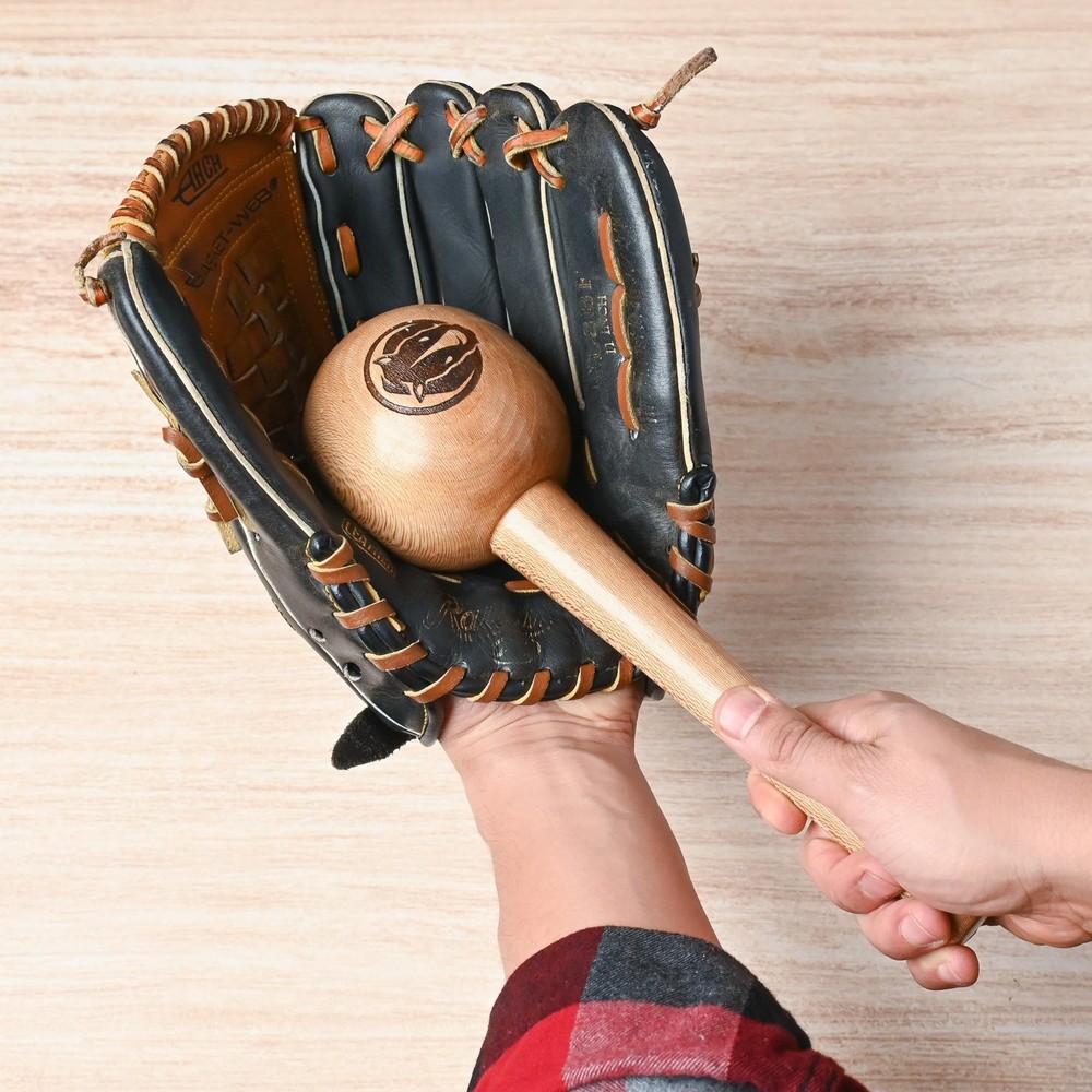 Ultimate Softball Gloves Break in Kit - Includes Soft Ball Sized Mallet, Glov...