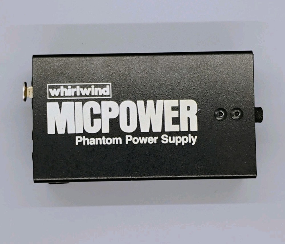 Whirlwind Micpower Phantom Power Supply Pedal! -LL