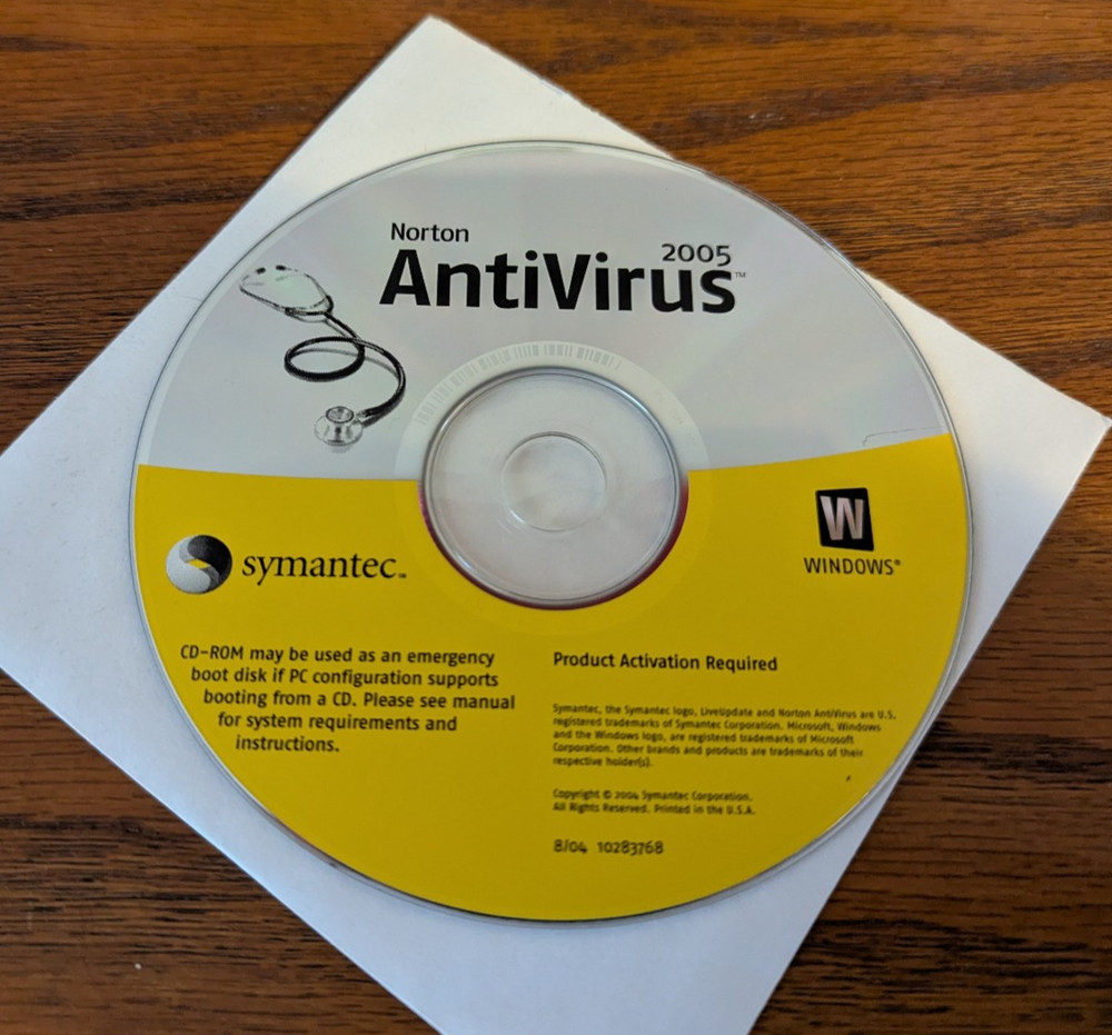 Norton Antivirus 2005 (Windows)