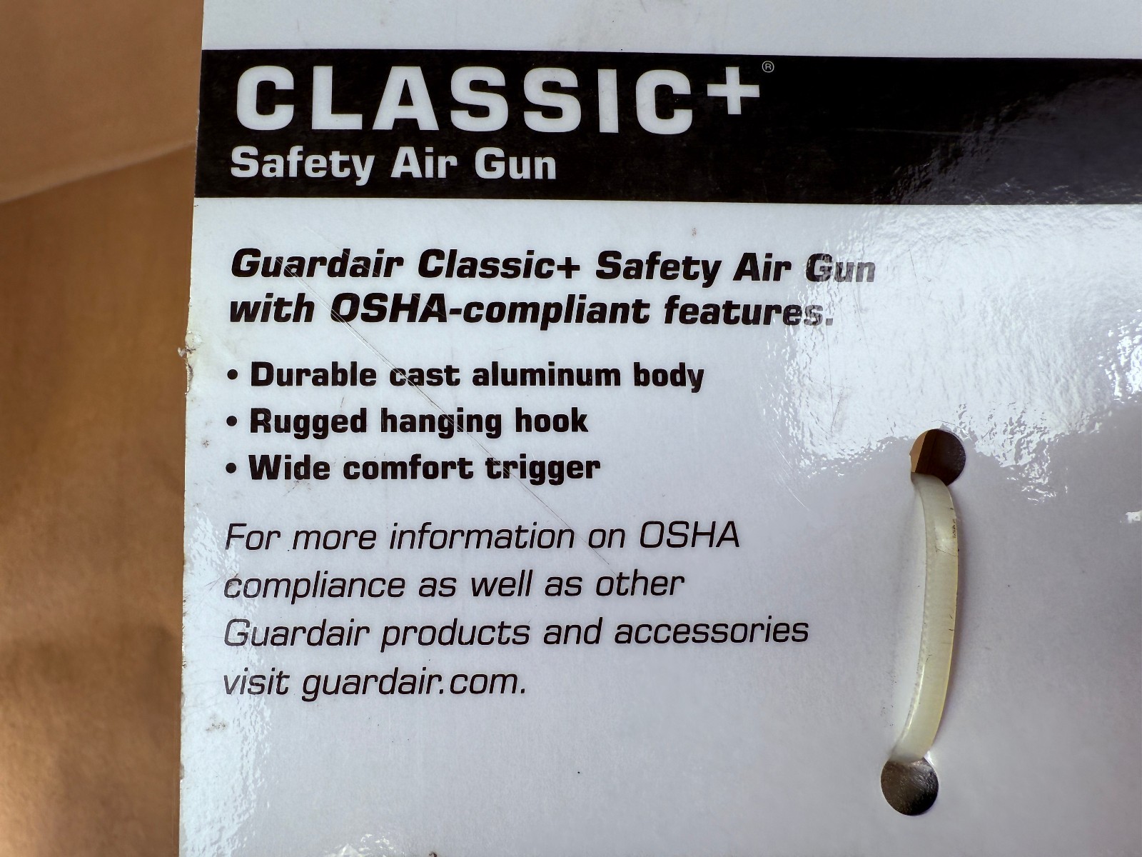Never Used, In Package - GUARDAIR 76S024 76S Booster Air Gun w/ 24" Extension