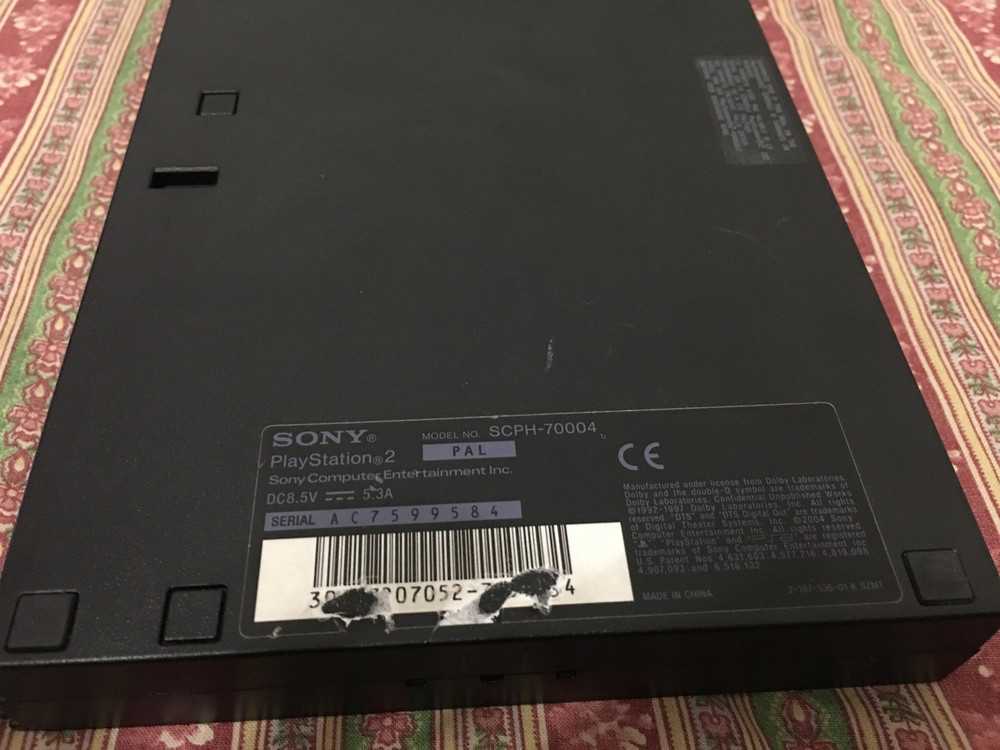 Sony PlayStation 2 Slim Console (read description)