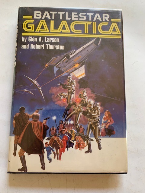BATTLESTAR GALACTICA - 1ST. ED. WITH PROMOTIONAL BUTTON