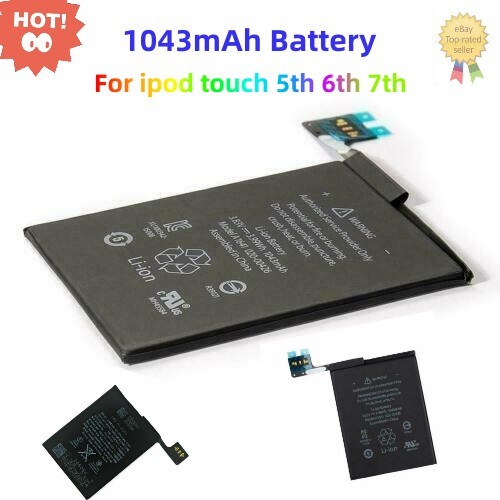 NEW Replacement Internal Battery for iPod Touch 5th 6th 7th Generation 1043mAh