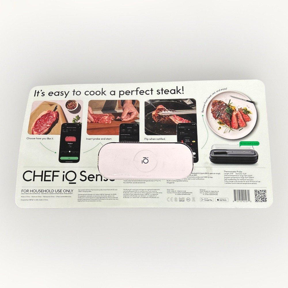 IQ SMART SOLUTIONS SENSE WIRELESS THEMOMETER (P31013210)