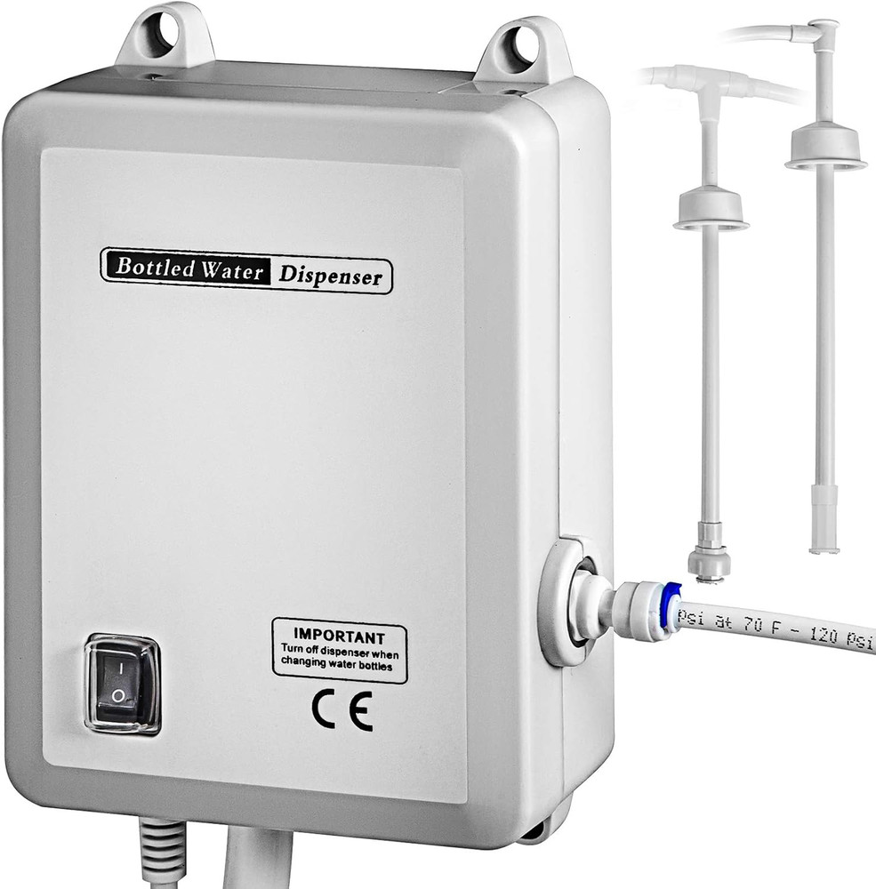 Bottled Water Dispenser Pump System, 2X5 Gallon Dispensing System, Automatic Ele