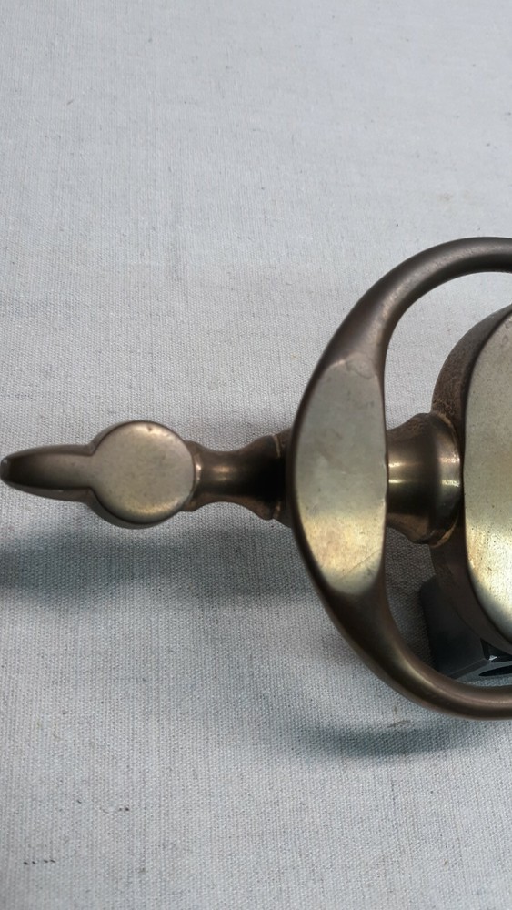 Baldwin Brass Door Knocker Solid Brass 8" Golden Eagle Design Forged W/Hardware