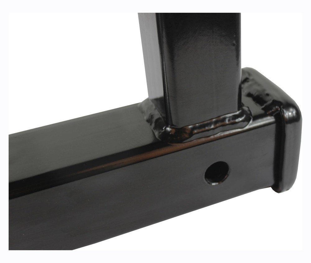 MaxxHaul 50973 Dual Hitch Extension with Single Post Includes 2 black