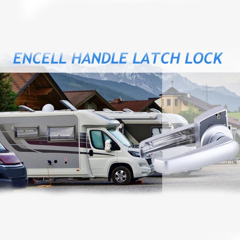Waterproof Bathroom Door Lock Sided Operation Reversible Locking System Metal