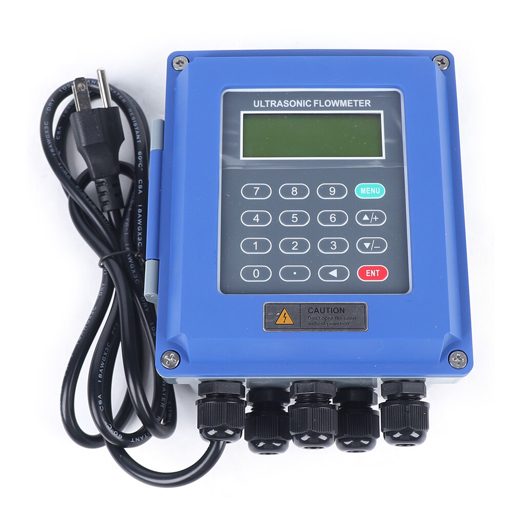 Ultrasonic Flow Meter Fixed Clamp on Flowmeter TUF-2000B +TM-1 + TS-2 DN20~700m