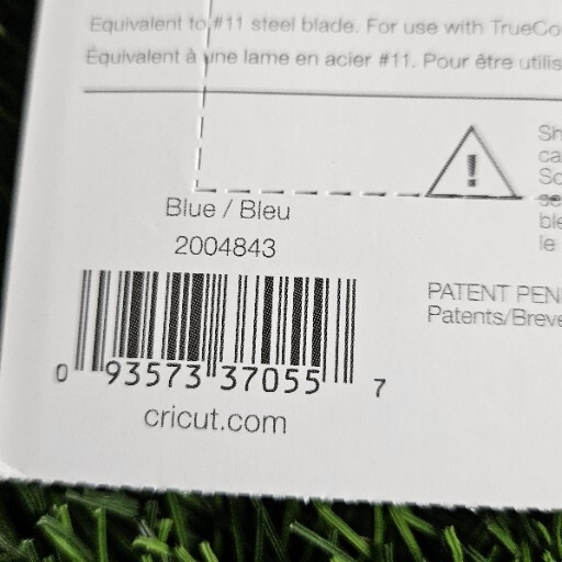 Cricut TrueControl Kit Light Blue Sealed