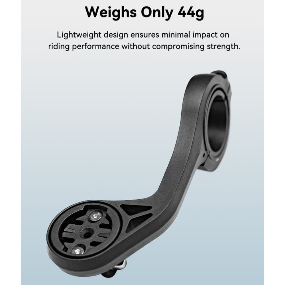 Bike Light and Computer Mount Bracket for 31.8mm Handlebars Nylon Plastic