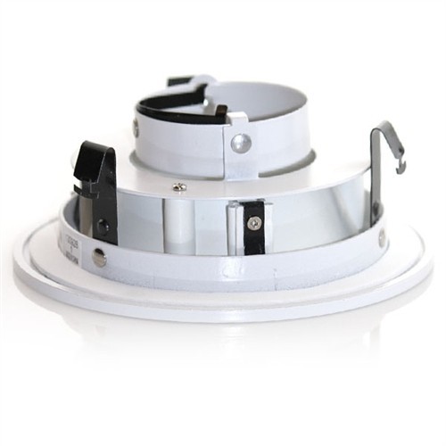 Elite Lighting B1401W-WH - 4" Stepped Baffle MR16 Trim WHITE