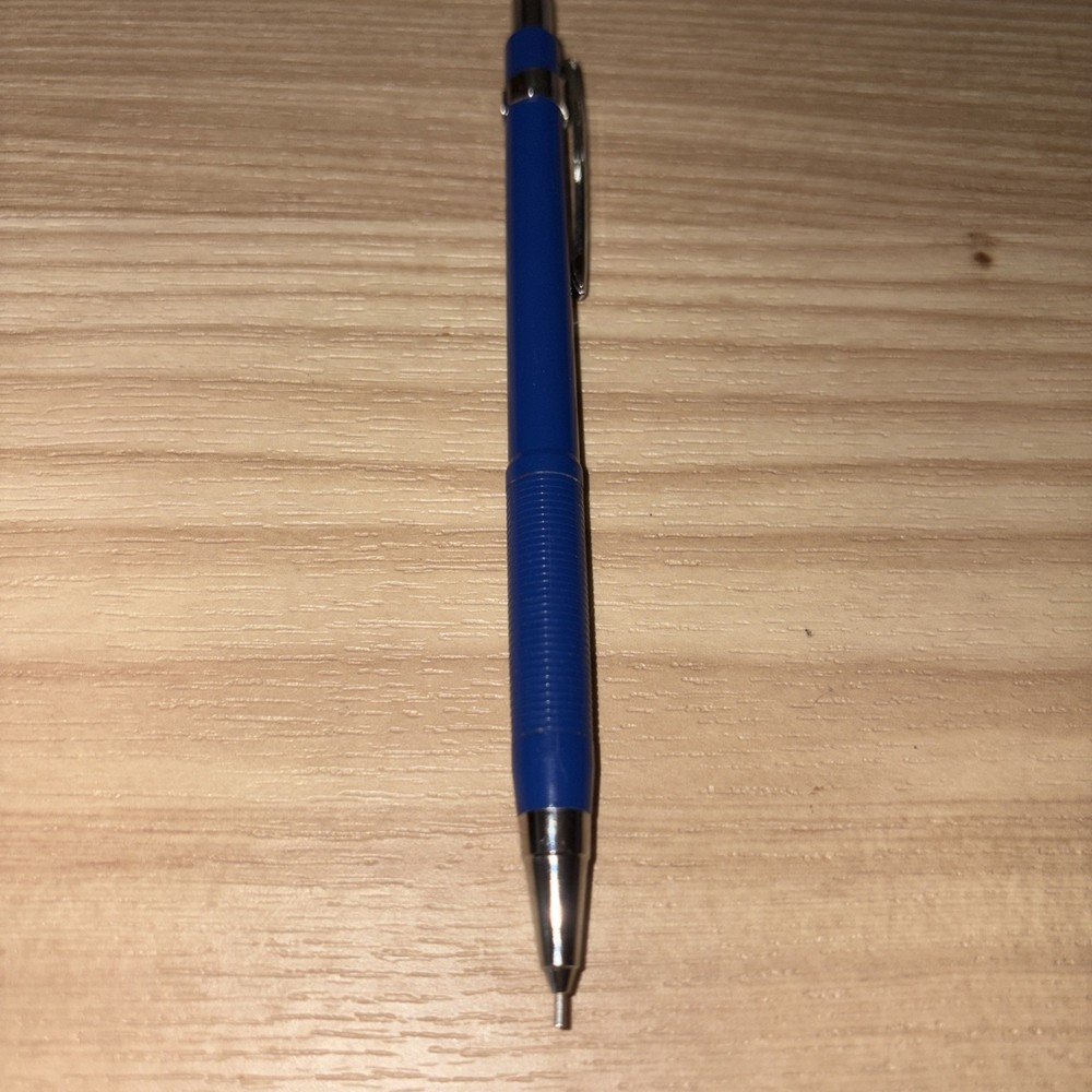 Scripto ultra thin automatic Pencil P970 0.7 mm - Japan- Used- Blue Barrel
