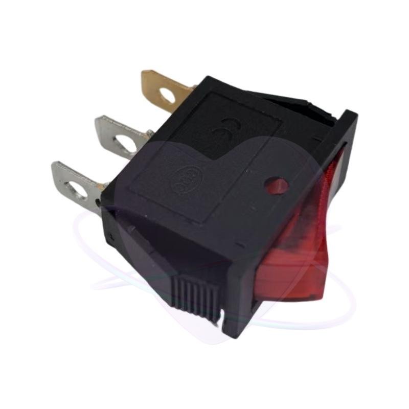 5PCS 120927-24 120 Volt Rocker Switch Lighted On-Off