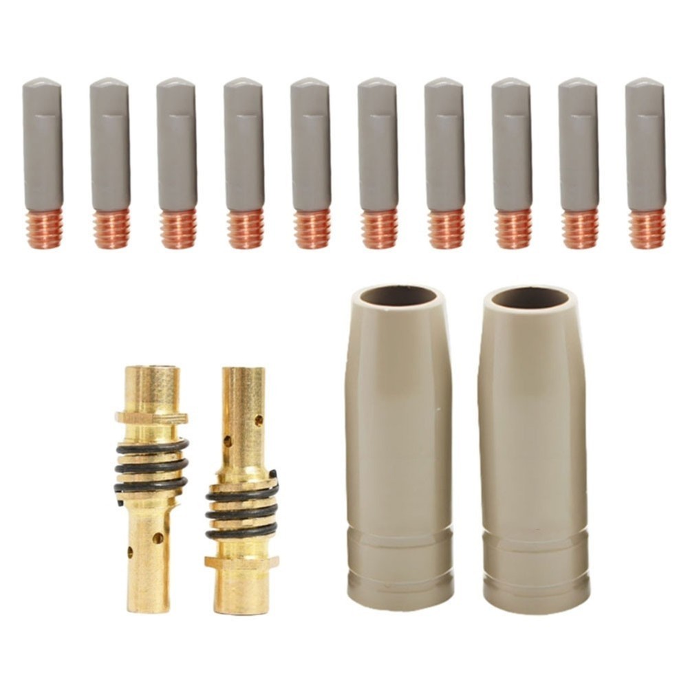 14PCS NonStick Coating Nozzles 1 2mm for Efficient Welding Slag Removal