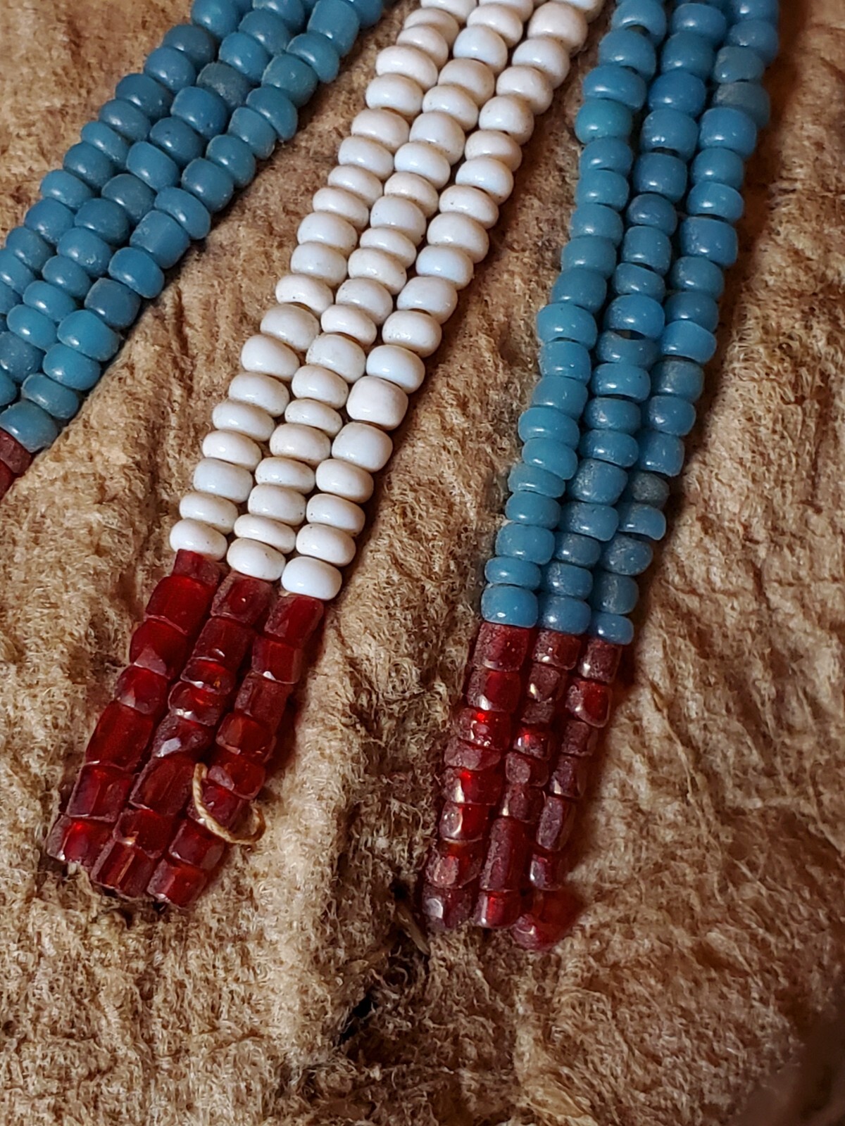 Antique OLD Native American Indian beaded E Plains high top moccasins 19th c.