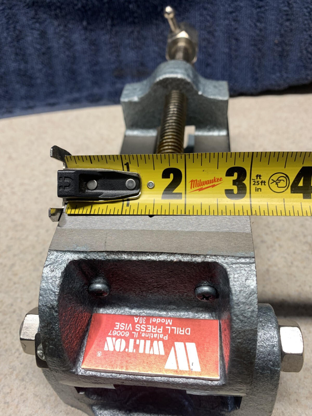 Machinist Tool: Wilton 3" Tilting Drill Press Vise (NEW OLD STOCK) 1990 NO30A