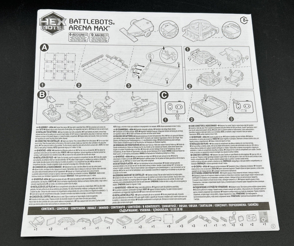 HEX Bots BattleBots Arena Max