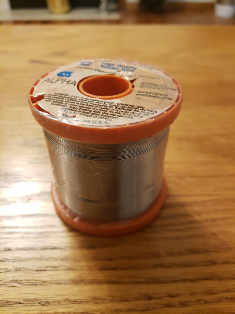 Cookson Electronics, Alpha Reliacore 15, Wire Solder (Silver Solder), 1 LB NET