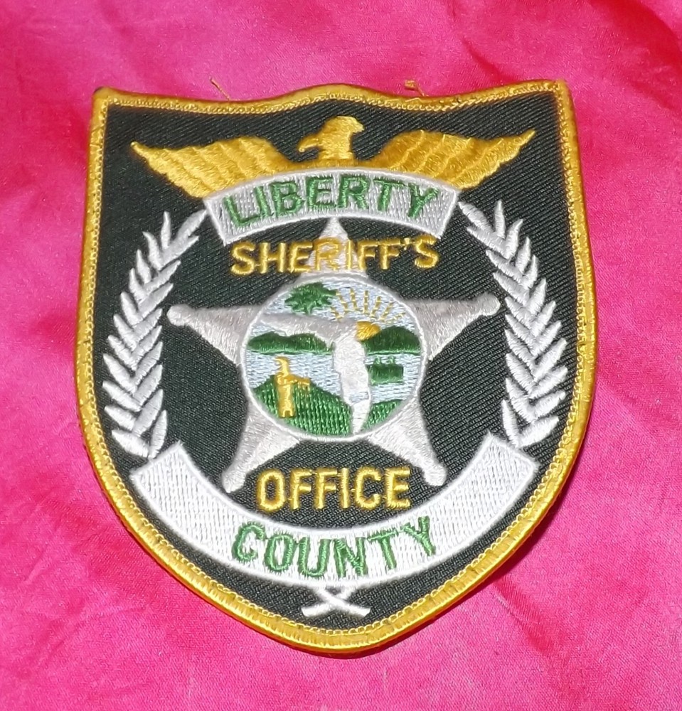 💥 FLORIDA POLICE SHERIFF'S OFFICE LIBERTY COUNTY PATCH FL.