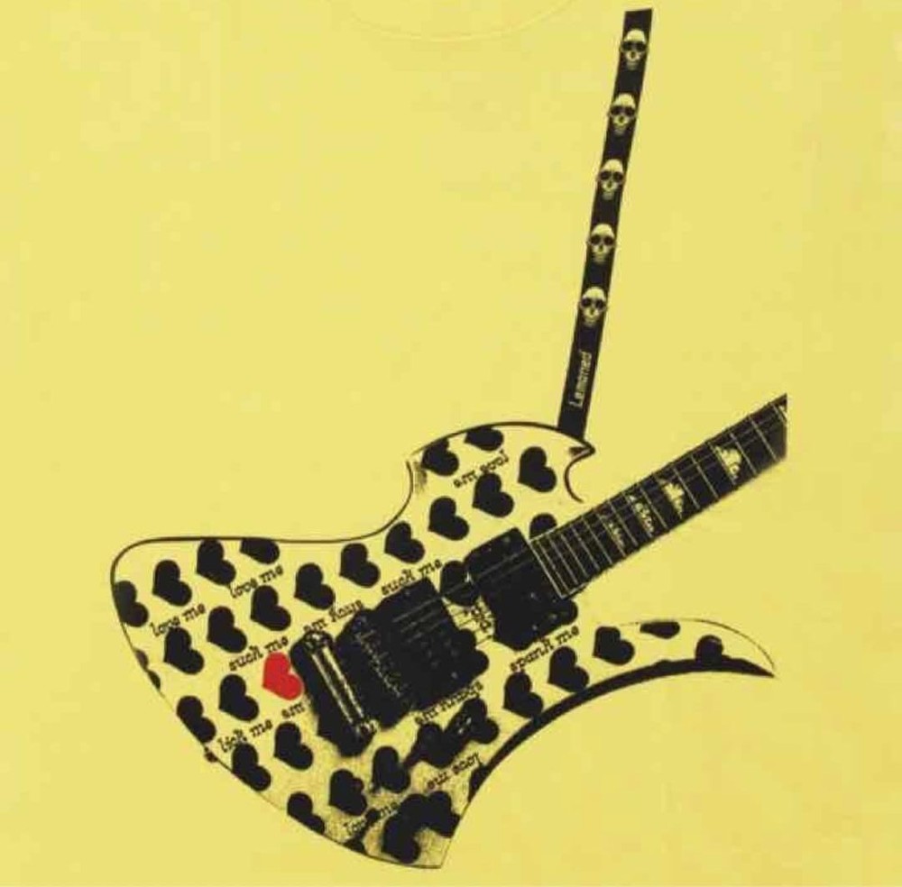 hide original guitar Tshirt