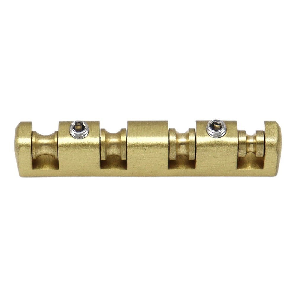 4 String Bass Nut 38mm Split Regulation Adjustable Height Brass Roller Nut