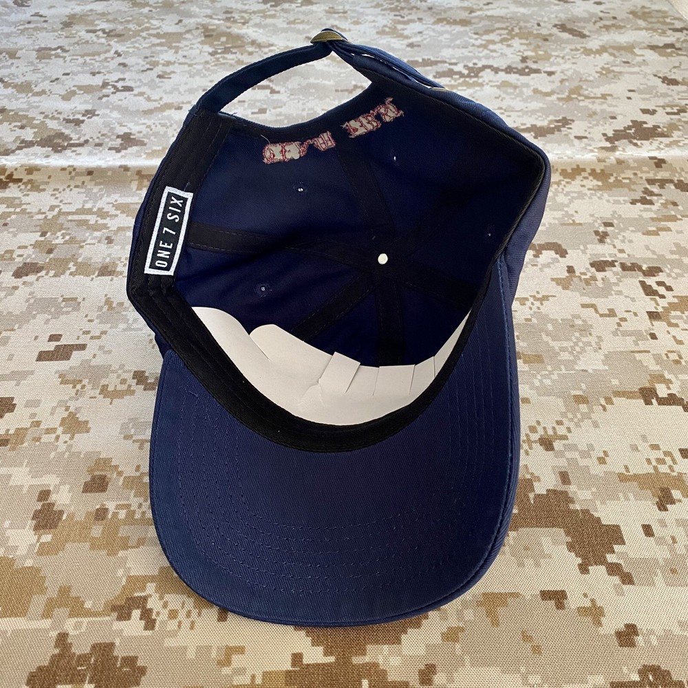 One 7 Six O7S Logo Navy Team Dad Hat