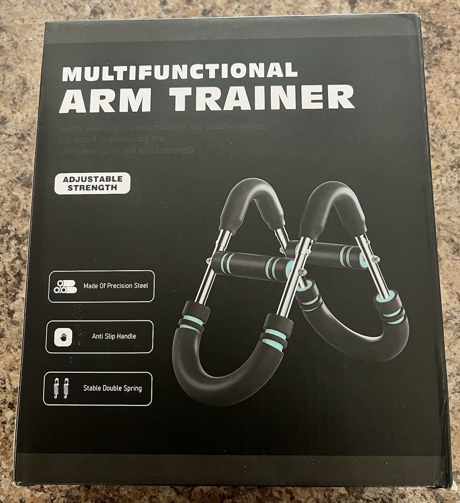Multifunctional Arm Trainer - Adjustable Strength 40-90lbs - NEW