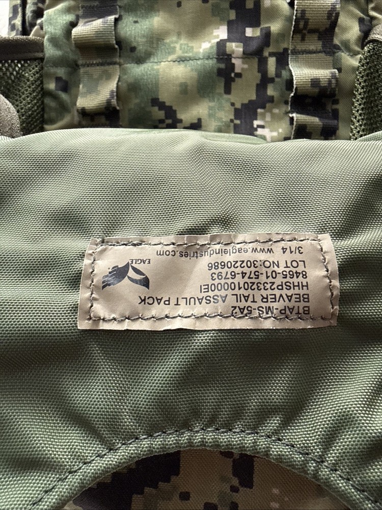 Eagle Industries AOR2 500D BTAP MAP Modular Assault Pack DEVGRU SEALs Yote