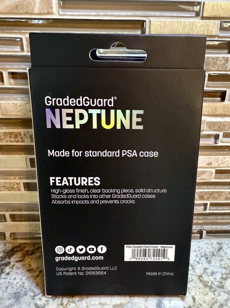 GradedGuard 🌊 Neptune PSA Graded Case Guard Protector Bumper New