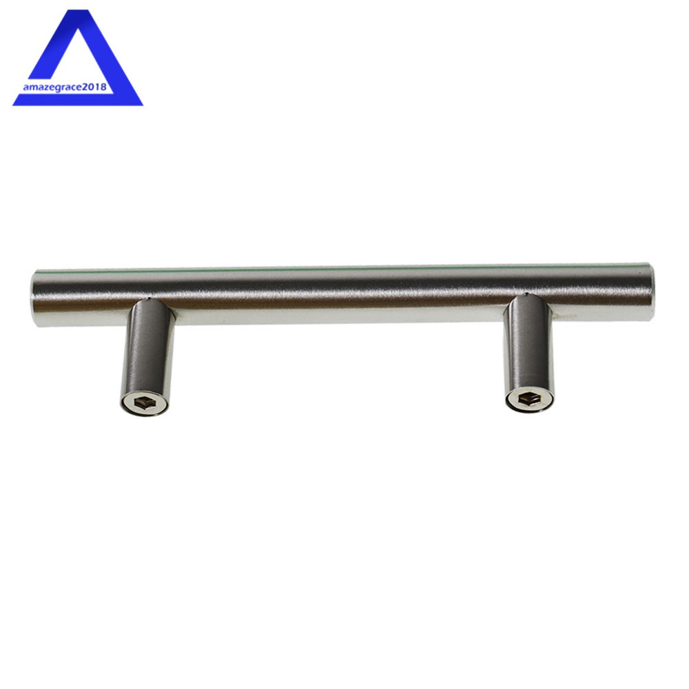 50 Pack Cabinet Pulls Kitchen Drawer Pulls Brushed Nickel Stainless Steel
