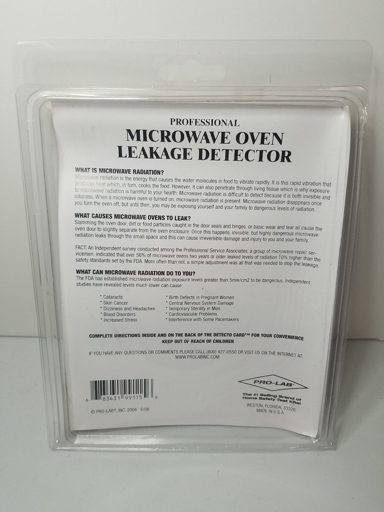 Pro-lab Incorporated CA101 Carbon Monoxide Do It Yourself Test Kit