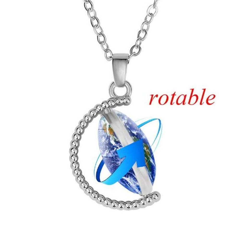 1 Nightmare Before Christmas Rotatable Double Sided Pendant Necklace!