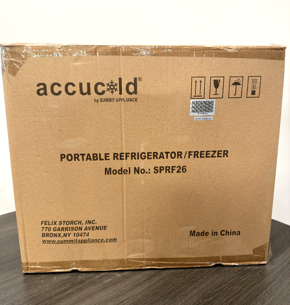 Accucold Portable Refrigerator/Freezer – SPRF26M