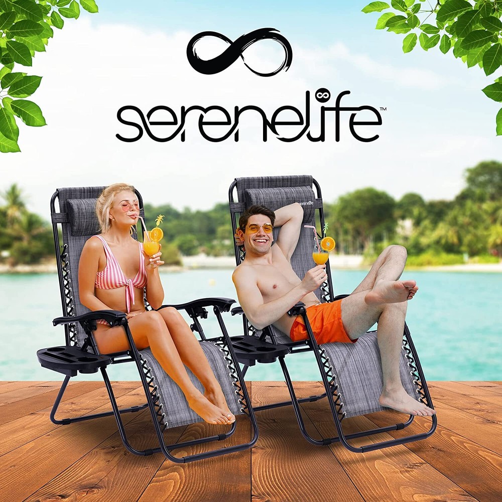 SereneLife SLZGHGRY87 Zero Gravity Chair