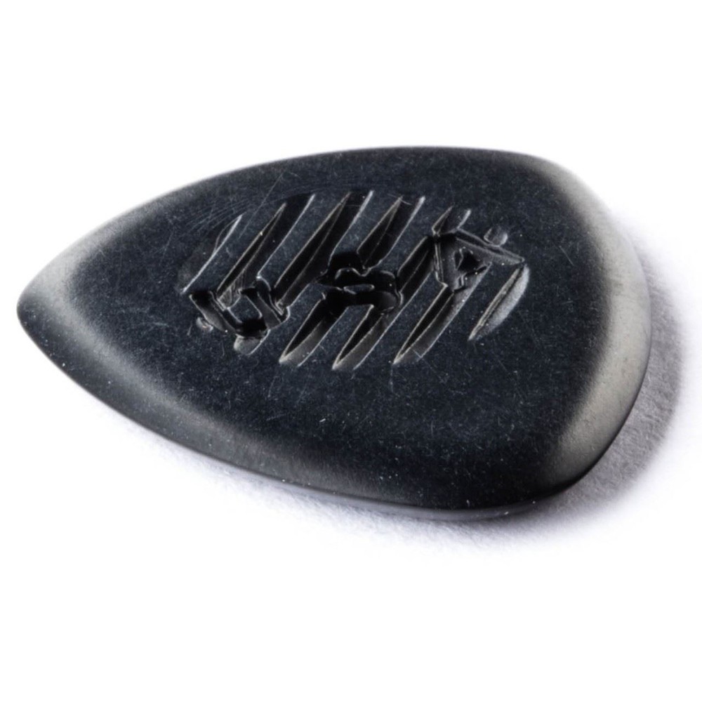 Dunlop 477P307 Primetone Large Round Tip Guitar Picks, 3.0mm, Black, 3-Pack