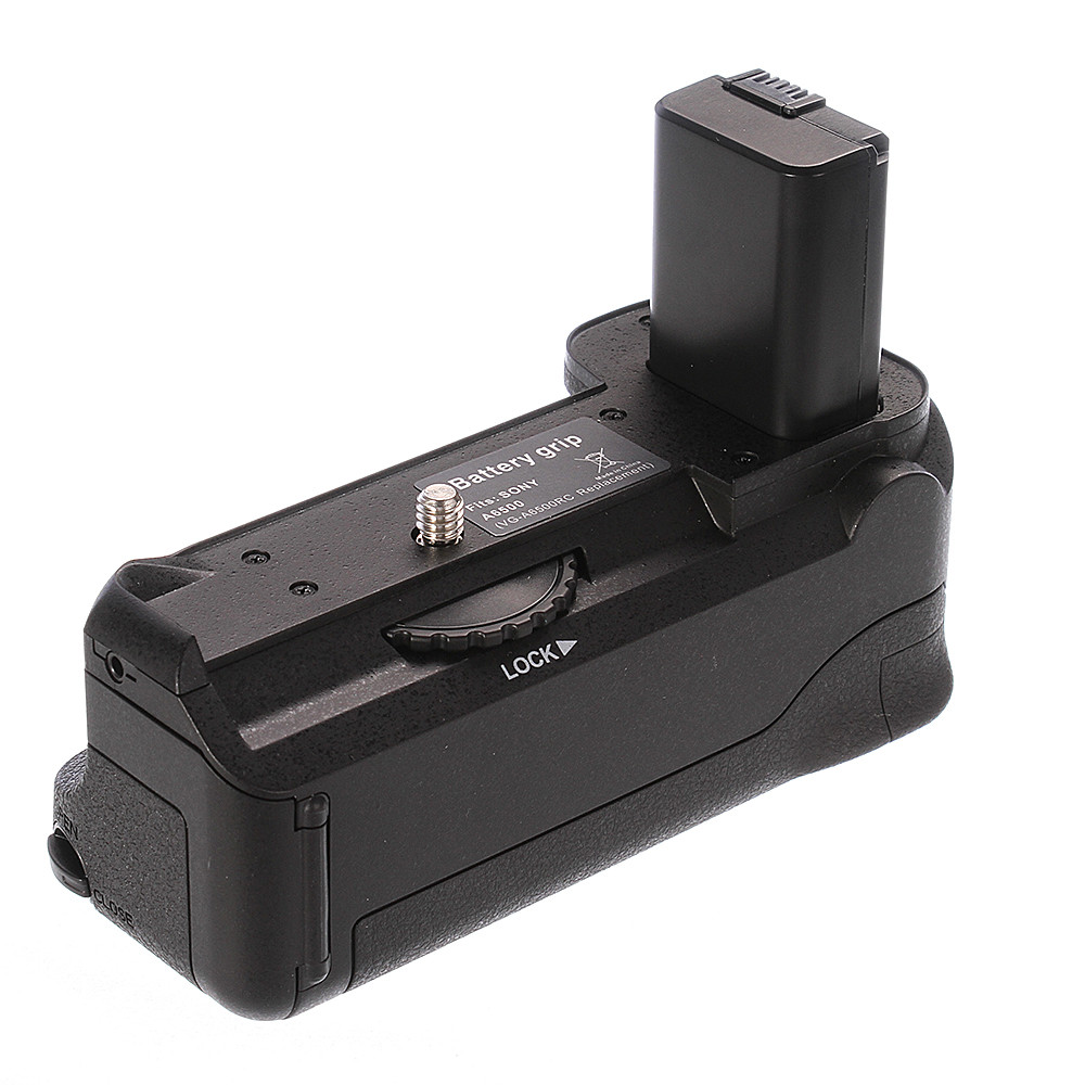 Pro Vertical Power Battery Grip 2.4G w/ Remote Controller For Sony A6500 Camera