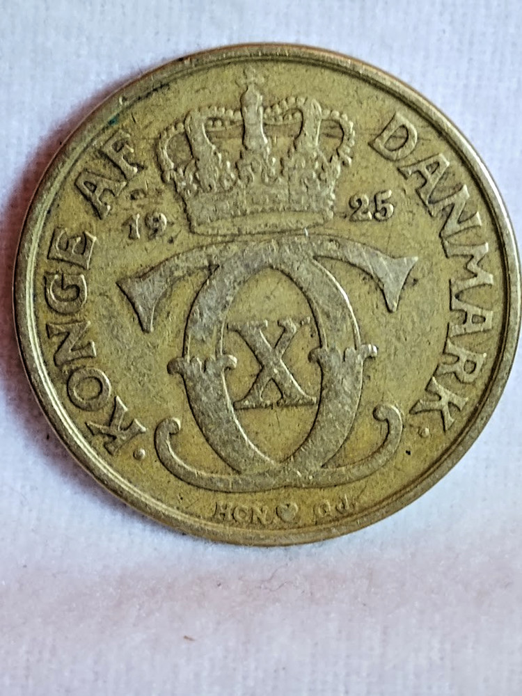 DENMARK. 1925, 2 Kroner