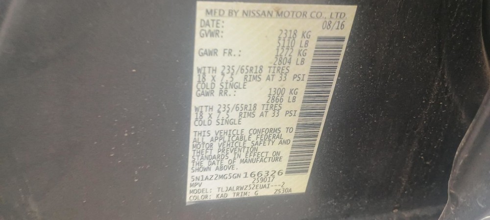 Temperature Control Temperature Control Fits 15-16 MURANO 2479194