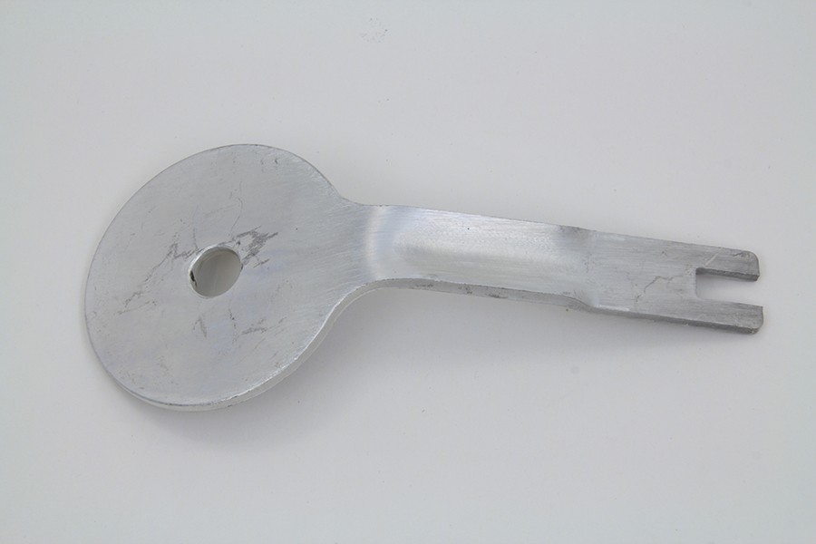 Cadmium Steering Damper Bracket for Harley-Davidson