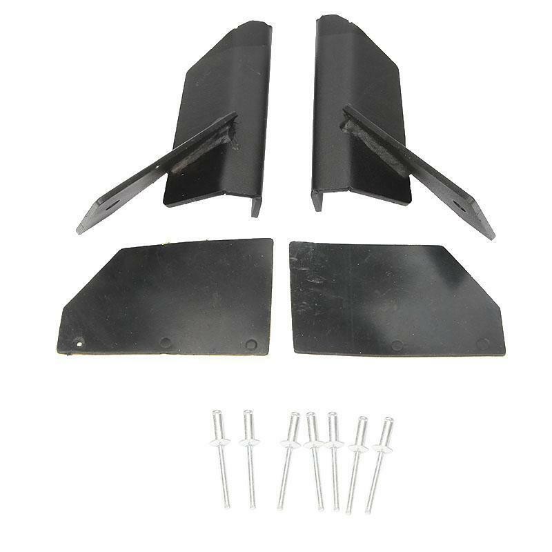 Pair 4" LED Work Light Bar Cube+Windshield Mount Brackets for Jeep Cherokee XJ