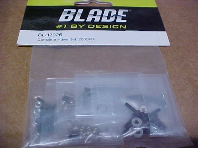 BLADE BLH2026 = COMPLETE HARDWARE SET: 200SRX (NEW)